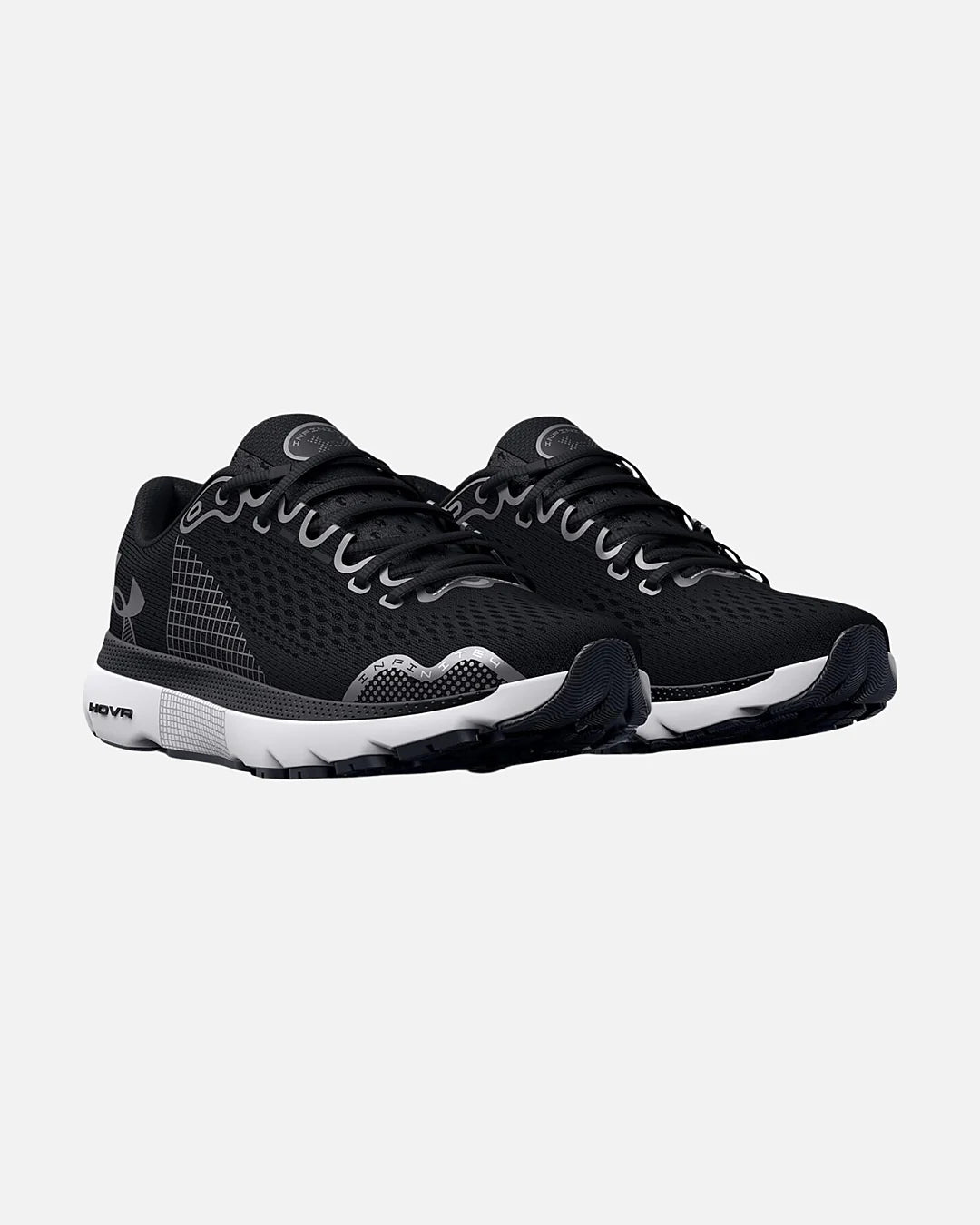 Chaussures Under Armour Hovr Infinite 4 - Noir/Blanc