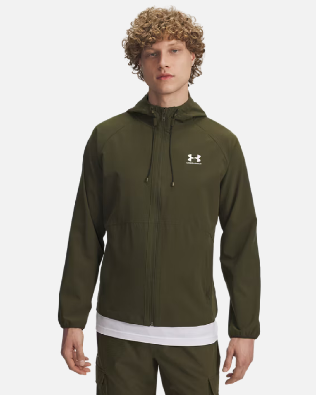 Veste Under Armour Stretch Woven - Kaki