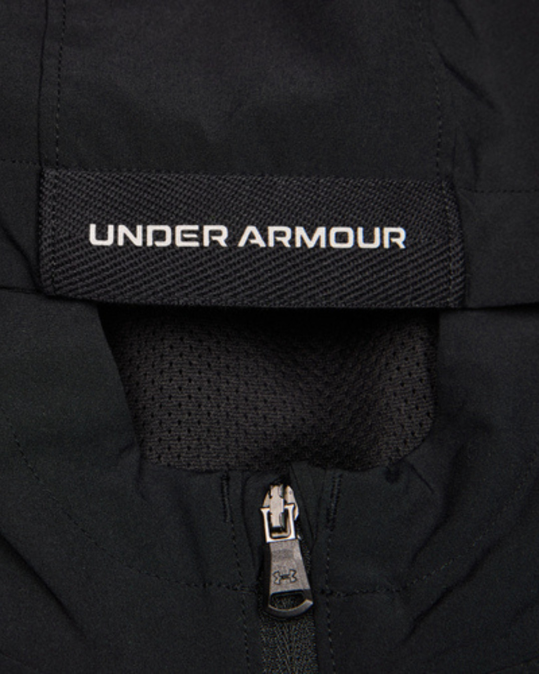 Under Armor Tech Utility Woven Junior Jacket - Black/Pink