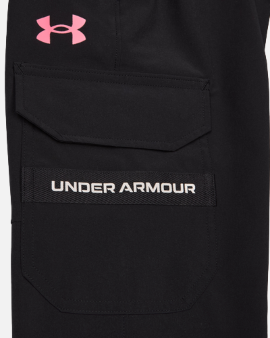 Pantalon Under Armour Tech Utility Junior - Noir/Rose