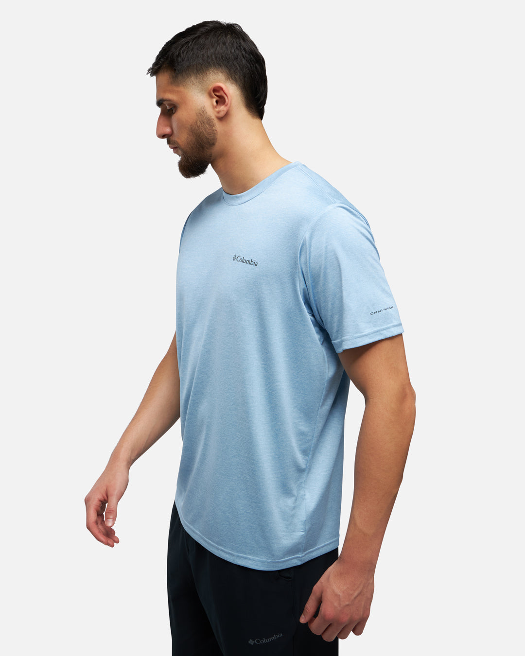 T-shirt Columbia Hike Crew - Marine
