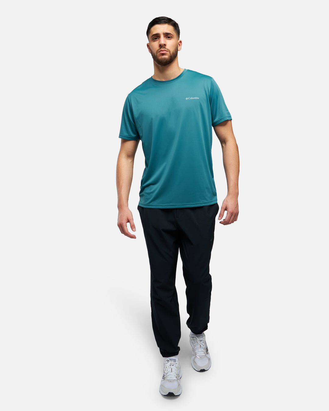 T-shirt Columbia Hike Crew - Blu