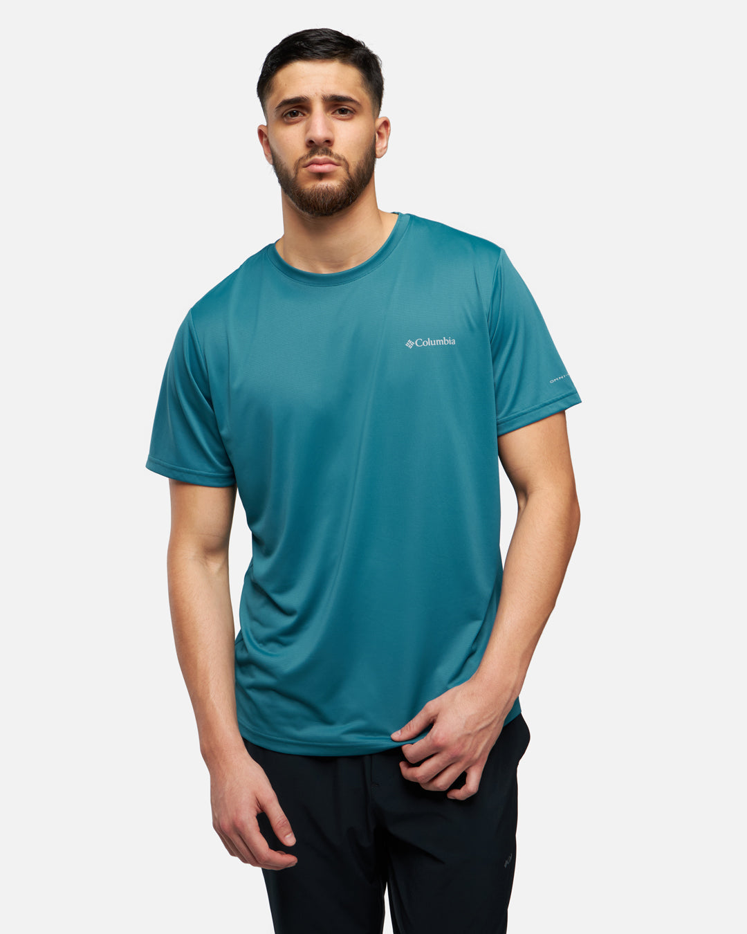 T-shirt Columbia Hike Crew - Blu