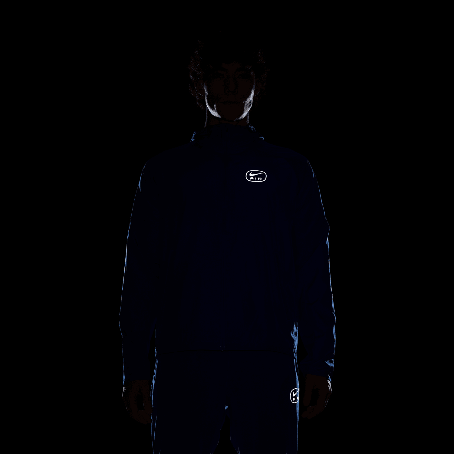 Gilet Nike Air Running - Blu