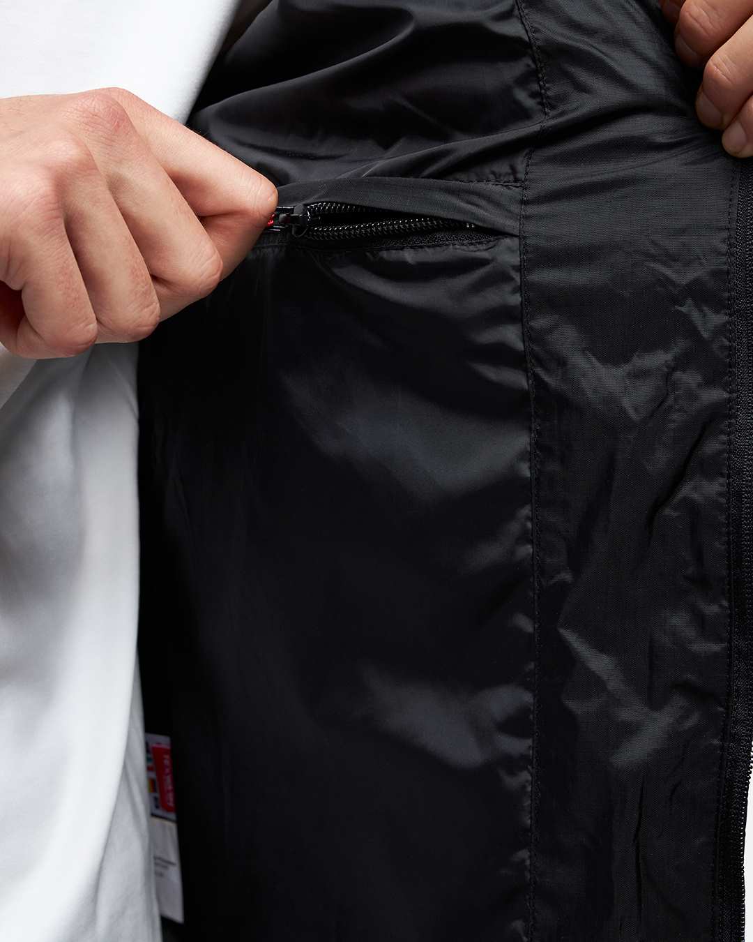 Chaqueta de plumas Helvetica Brooklyn - Negro