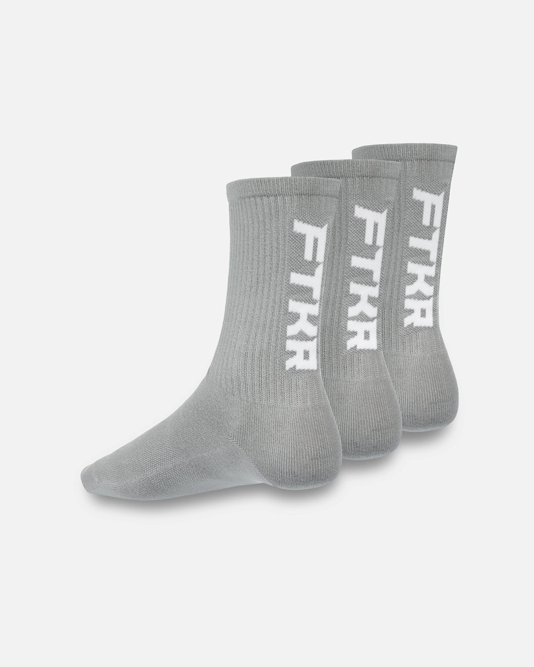 Pack of 3 pairs of FTKR long socks - Multi - Footkorner - Footkorner
