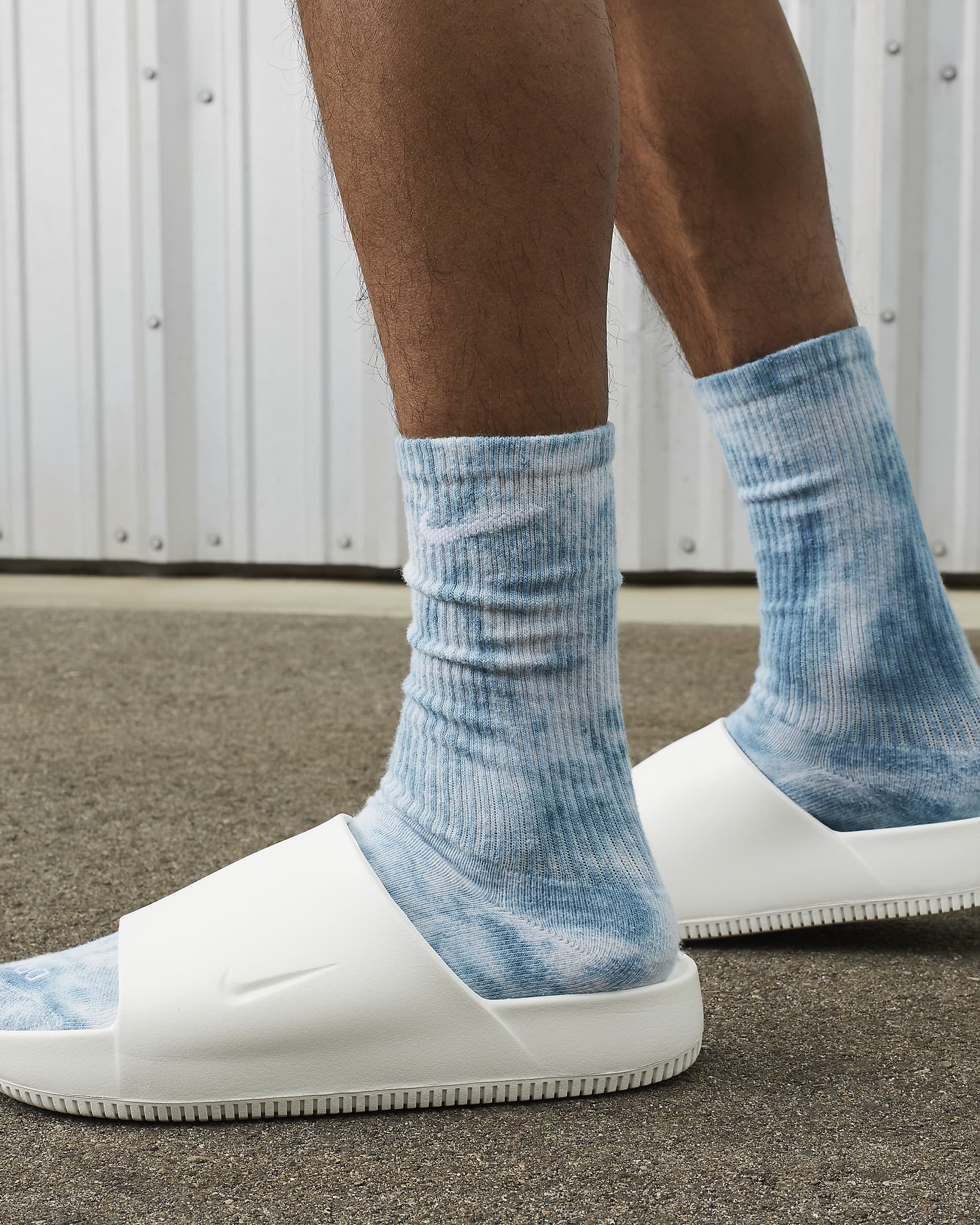 Claquette Nike Calm - Blanc