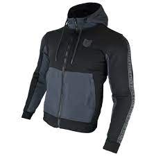 Felpa con cappuccio FK Sicarios IV - Nero/Grigio