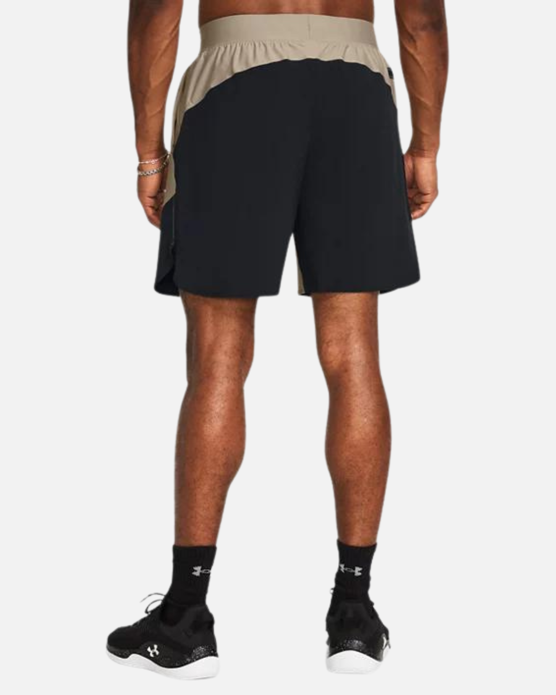 Pantalón corto Under Armour Vanish Elite Hybrid - Beige/Negro