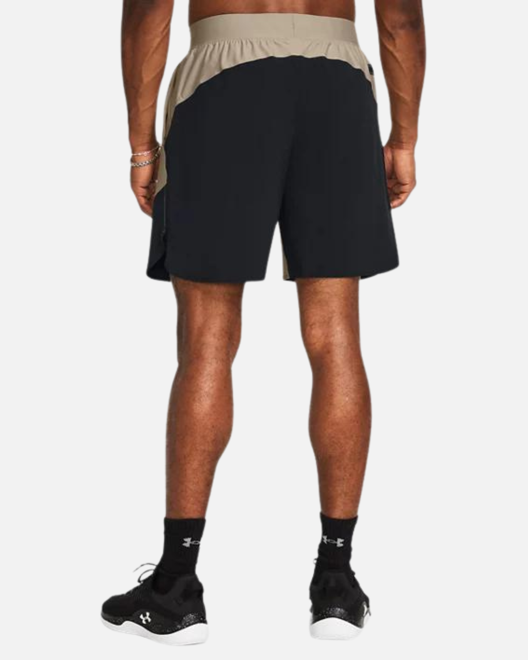 Short Under Armour Vanish Elite Hybrid - Beige/Noir