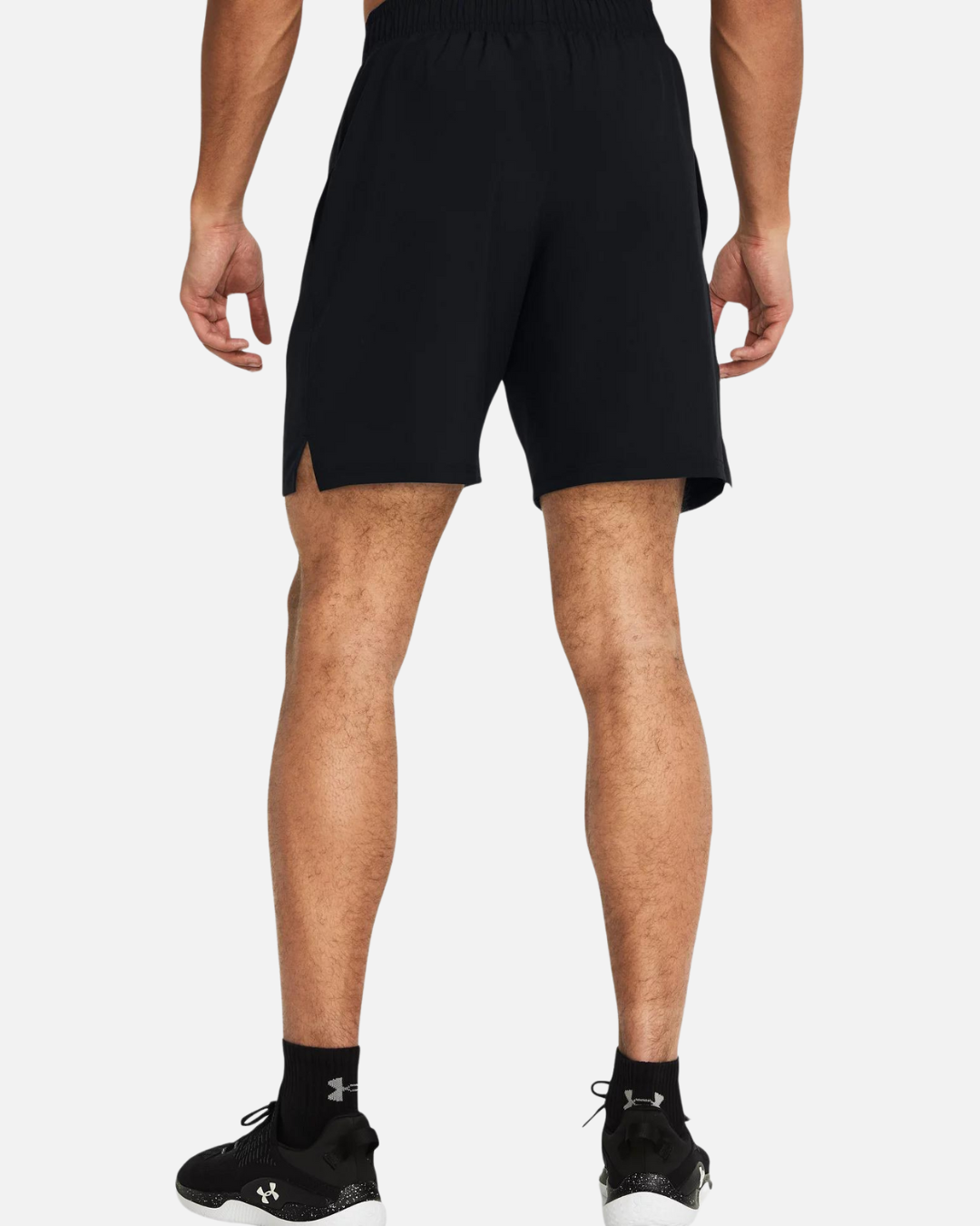 Short Under Armour Wordmark - Noir/Jaune