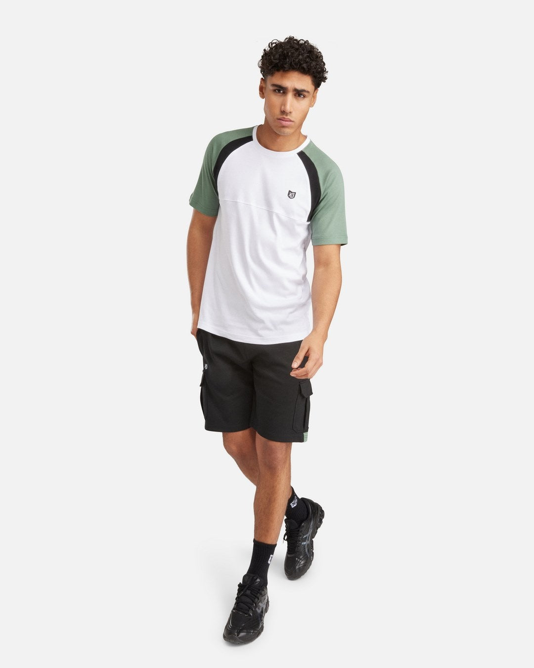 T-shirt FK Spirit - Blanc/Noir/Vert