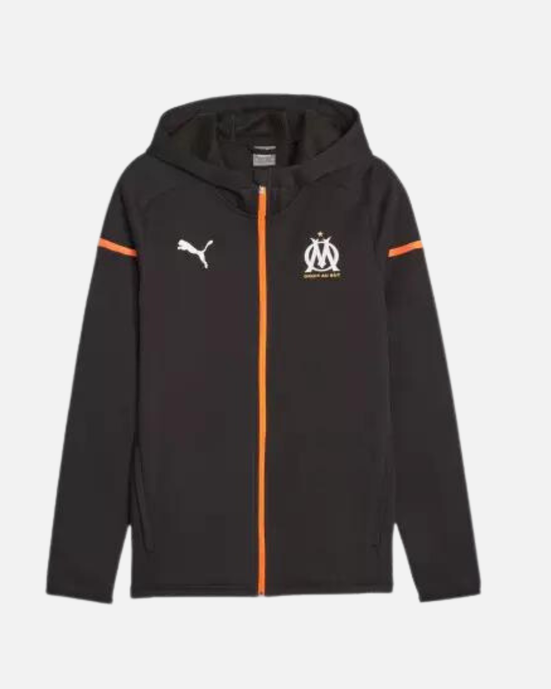 Veste d'entrainement OM 203/2024 - Noir/Orange
