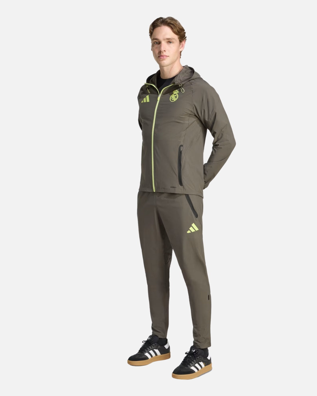 Pantalon de survêtement Real Madrid 2025/2026 - Kaki