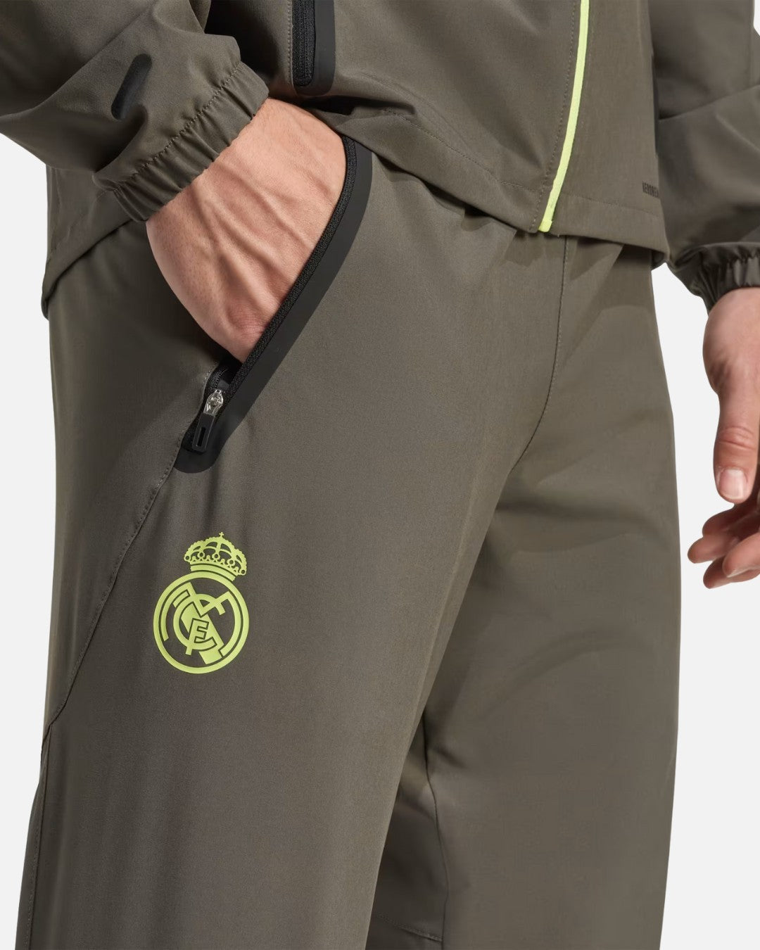 Pantalon de survêtement Real Madrid 2025/2026 - Kaki