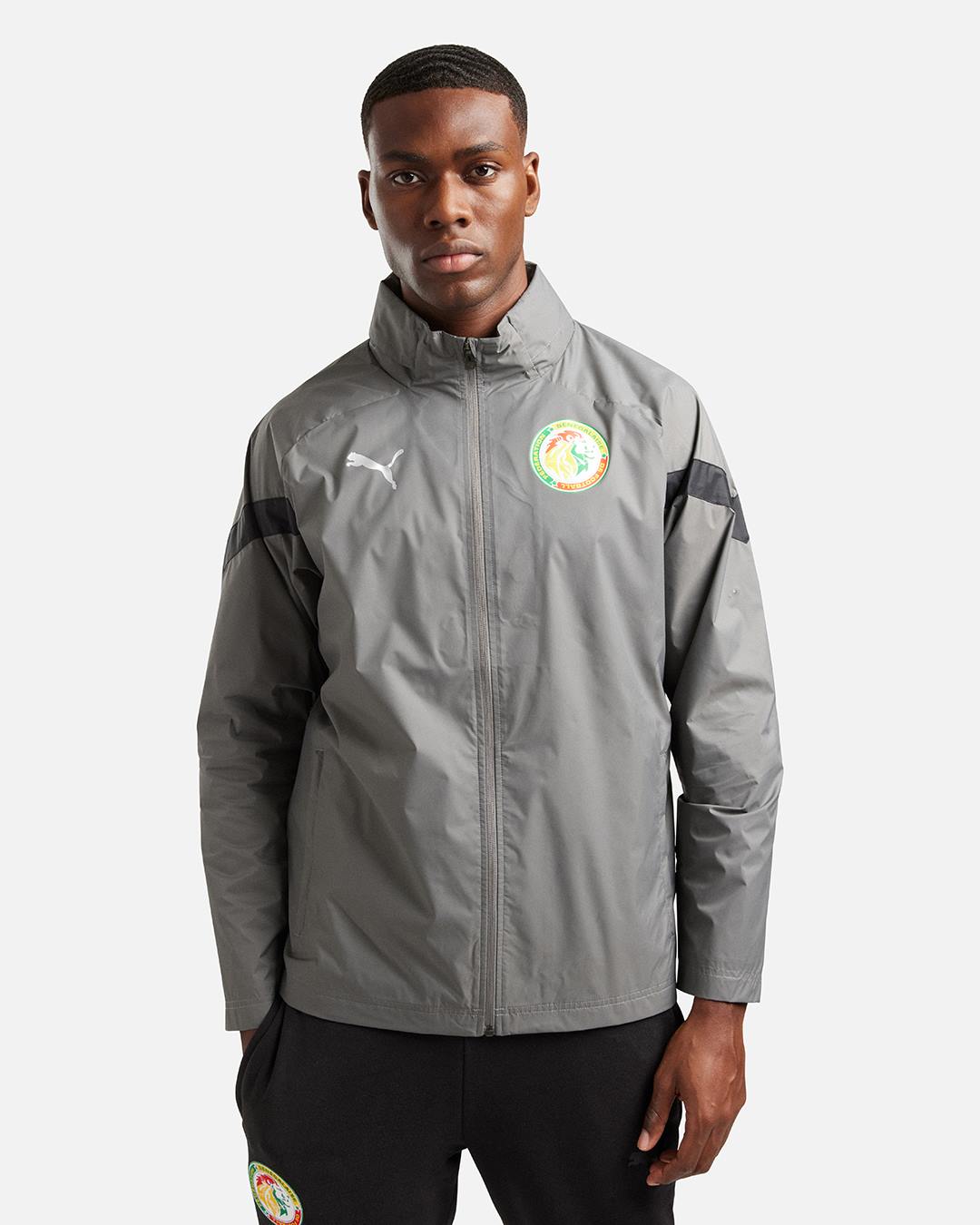 Veste Coupe-Vent Sénégal 2023/2024 - Gris/Noir