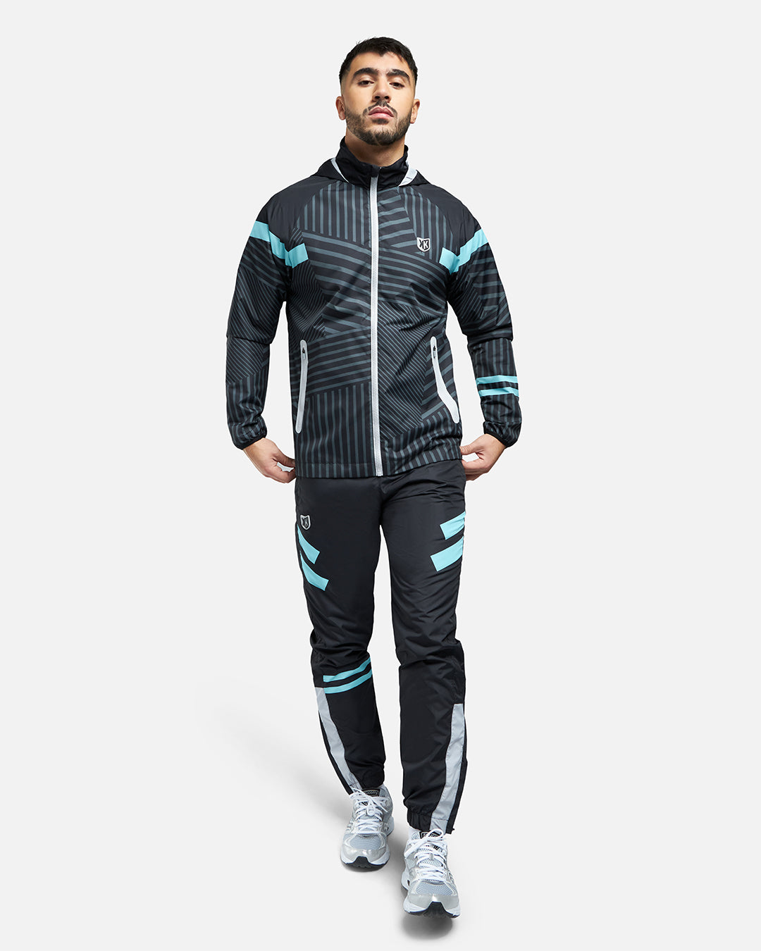 Jersey Ensemble Inter Milan Foot Korner FK Pearl Tracksuit Black