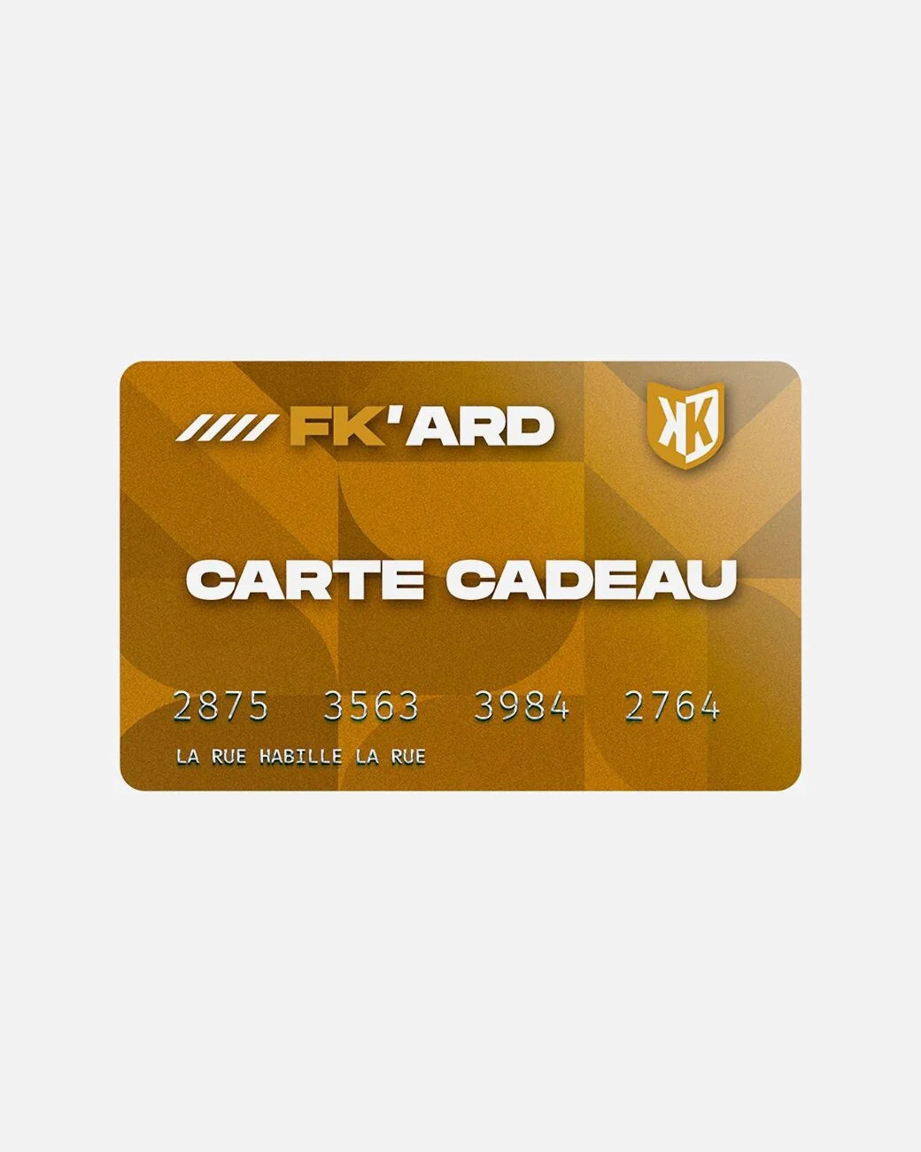 E Carte cadeaux FootKorner