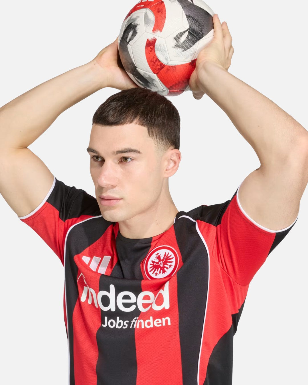 Eintracht Frankfurt 2025/2026 Home Shirt - Black/Red