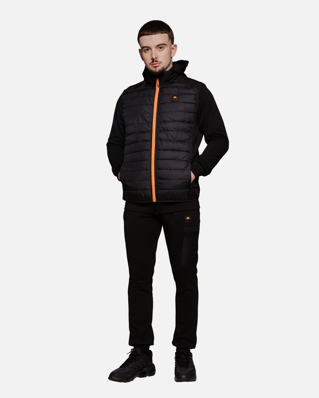 Anorak sin mangas Ellesse Estern - Negro