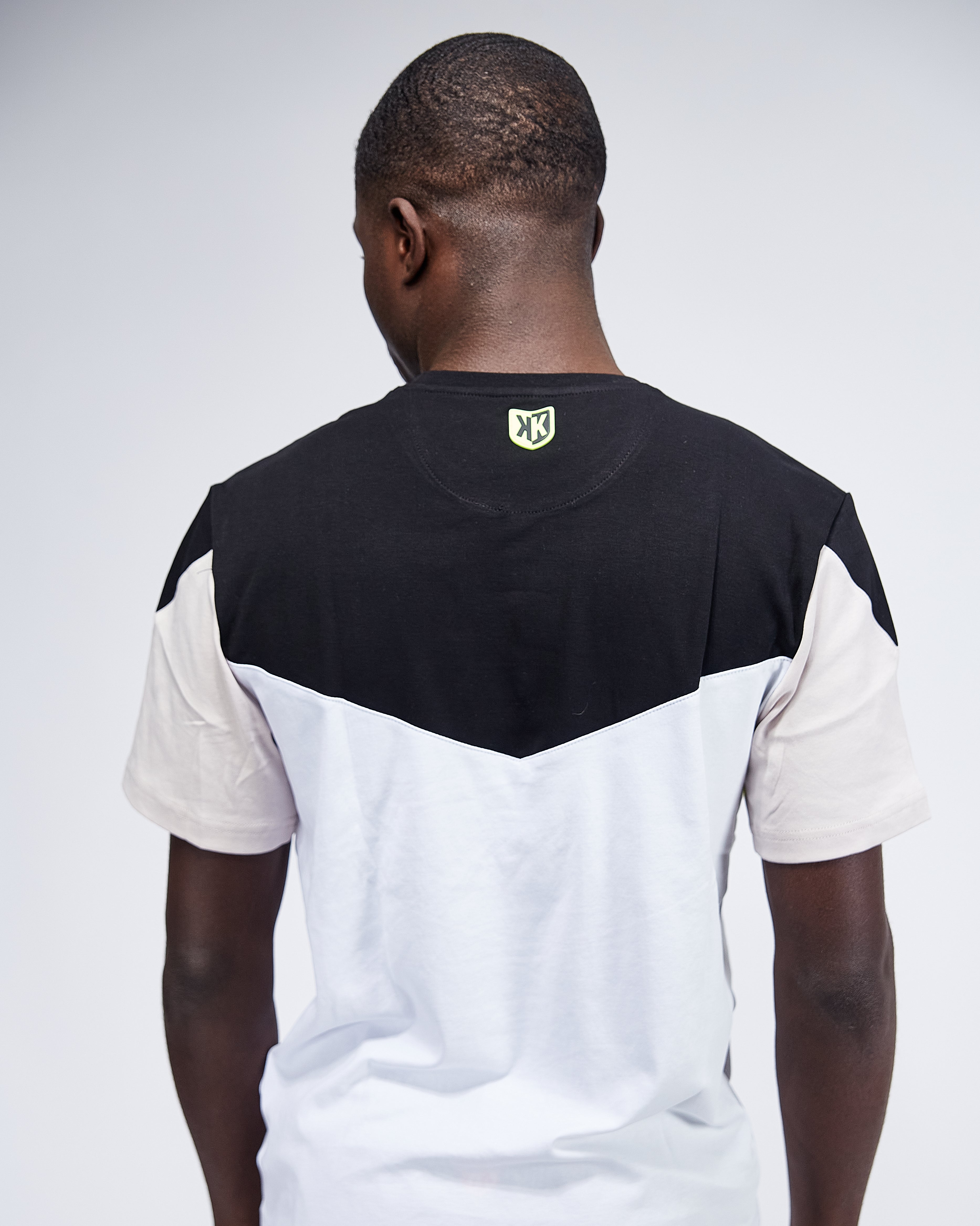 FK AWK II T-Shirt – Schwarz/Beige/Gelb