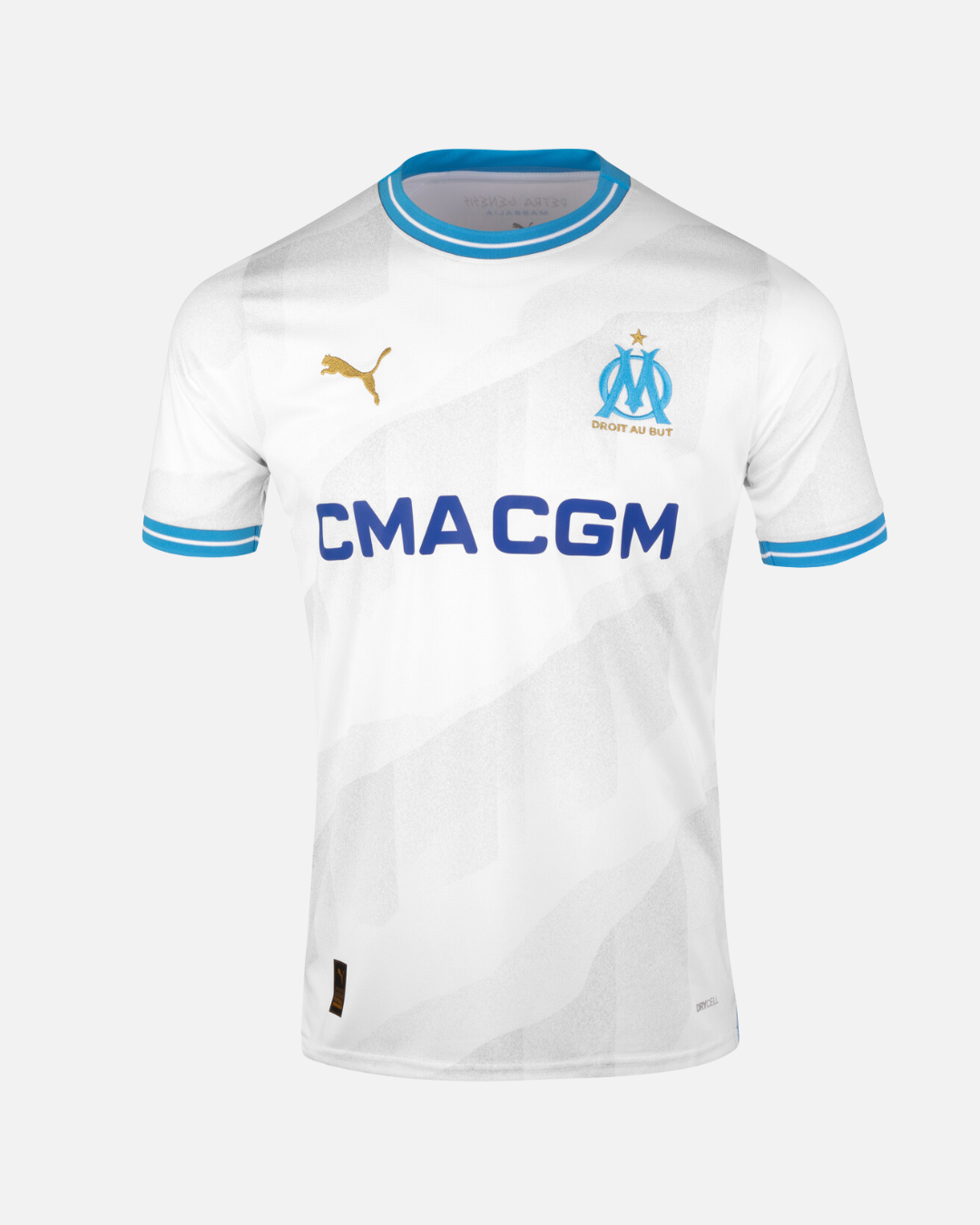 Maillot Domicile OM 2023/2024 - Blanc/Bleu