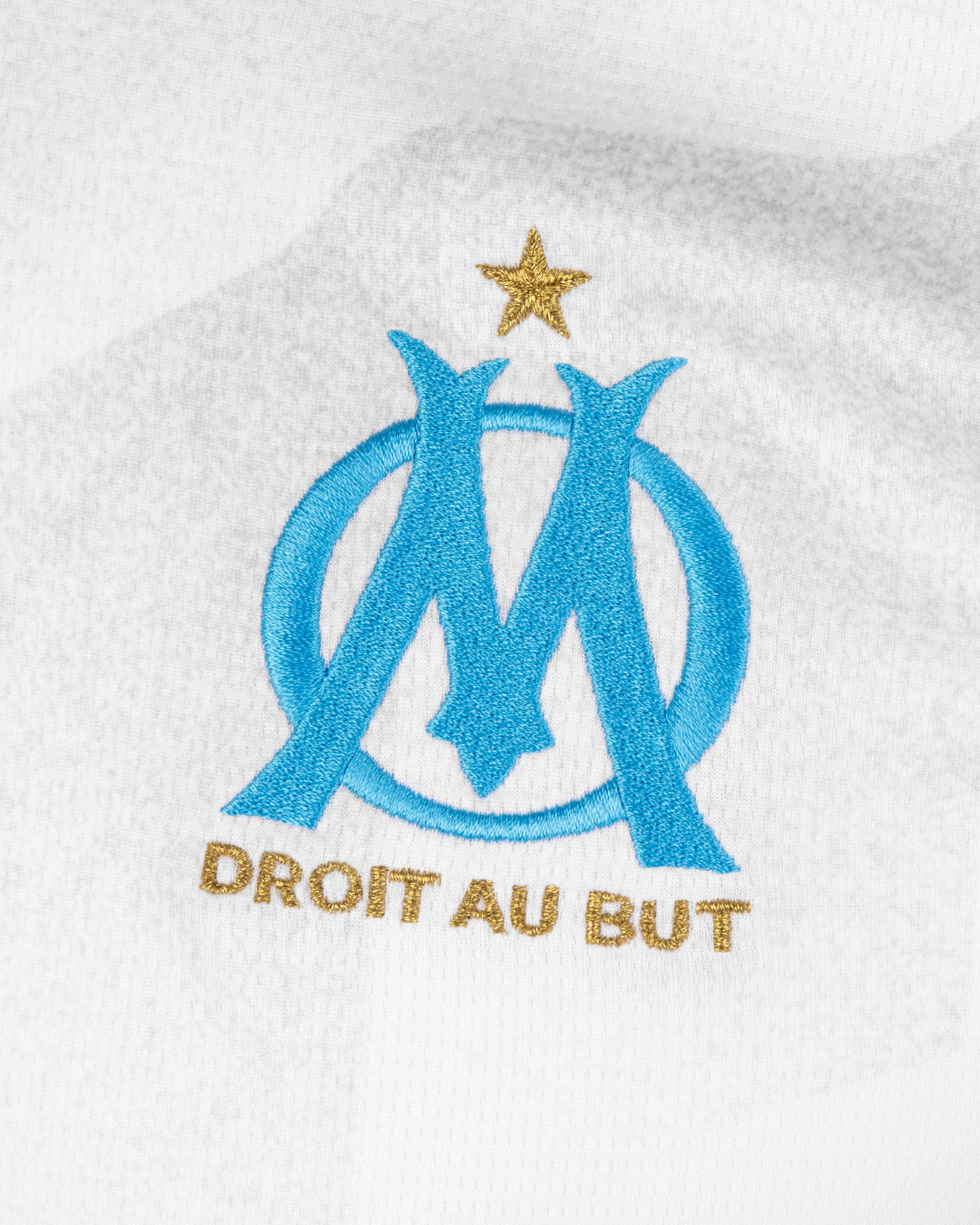 Maillot Domicile OM 2023/2024 - Blanc/Bleu