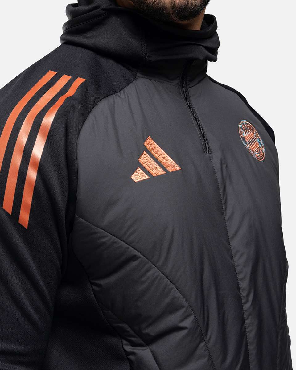 Bayern Munich 2024/2025 top with integrated balaclava - Black