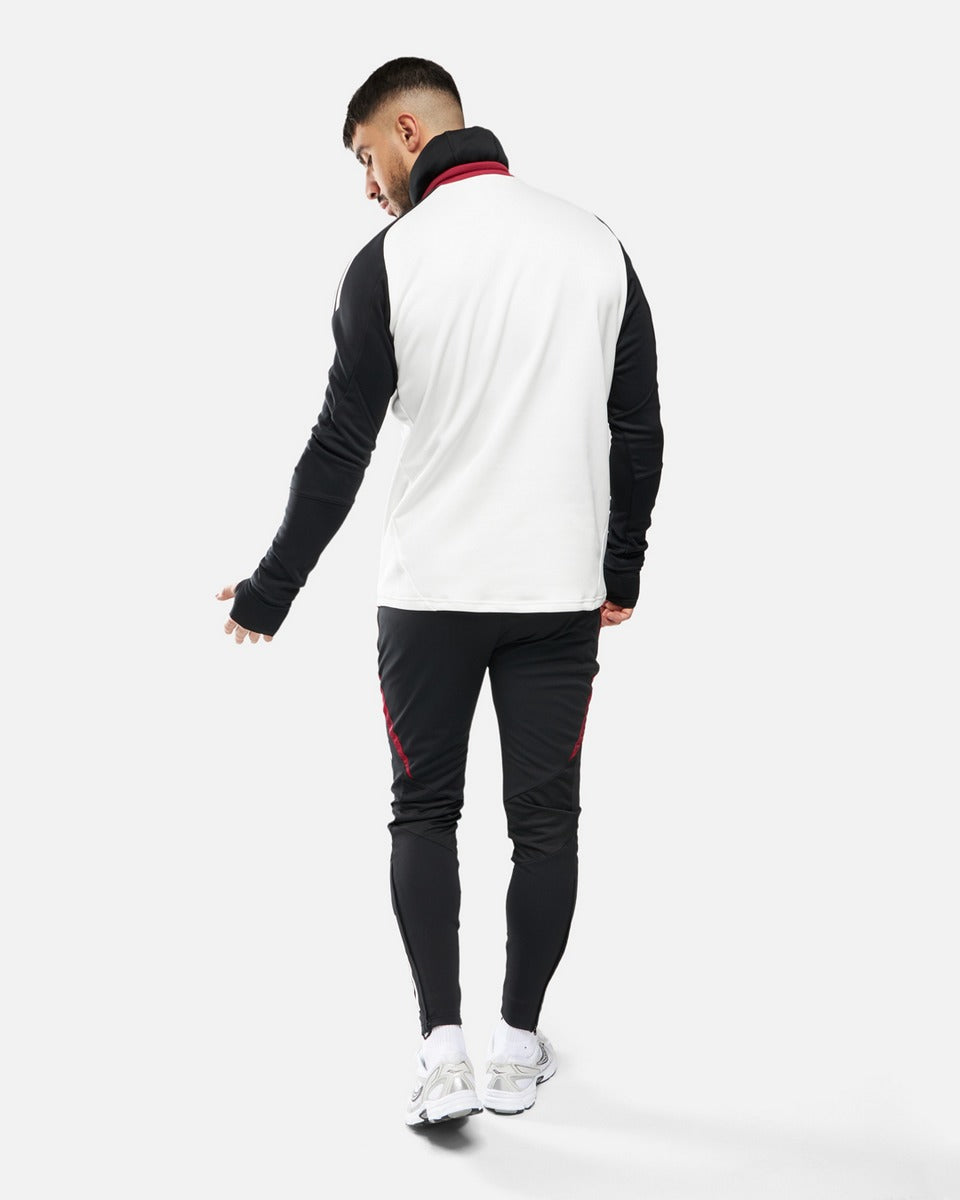 Pantaloni allenamento Manchester United 2024/2025 - Nero/Rosso