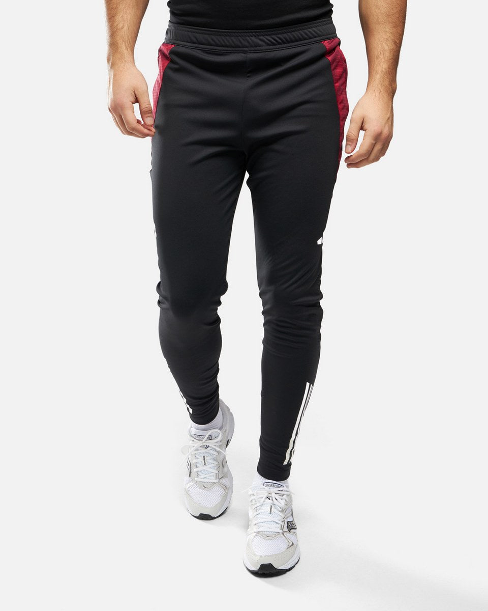 Pantaloni allenamento Manchester United 2024/2025 - Nero/Rosso