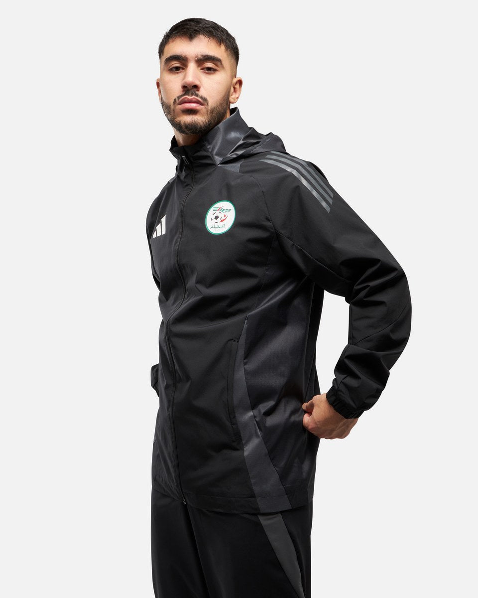 Chaqueta cortavientos Argelia 2025 - Negro/Gris