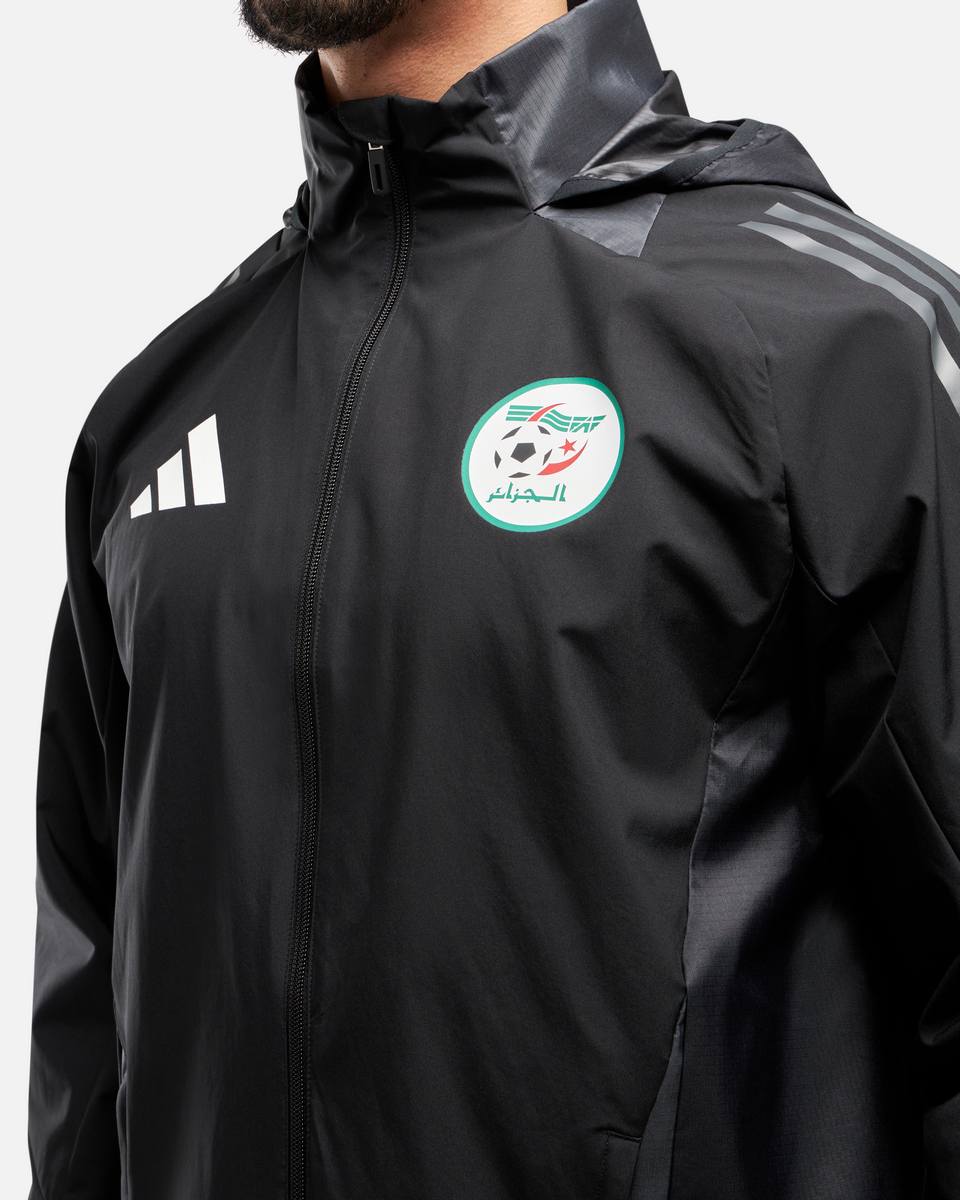 Chaqueta cortavientos Argelia 2025 - Negro/Gris