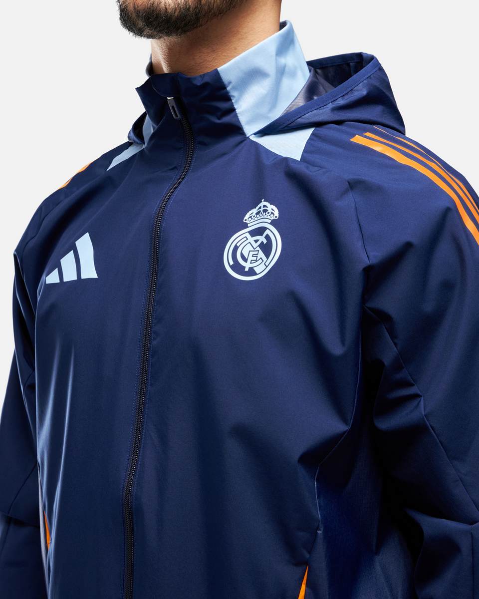 Chaqueta cortavientos Real Madrid 2024/2025 - Azul