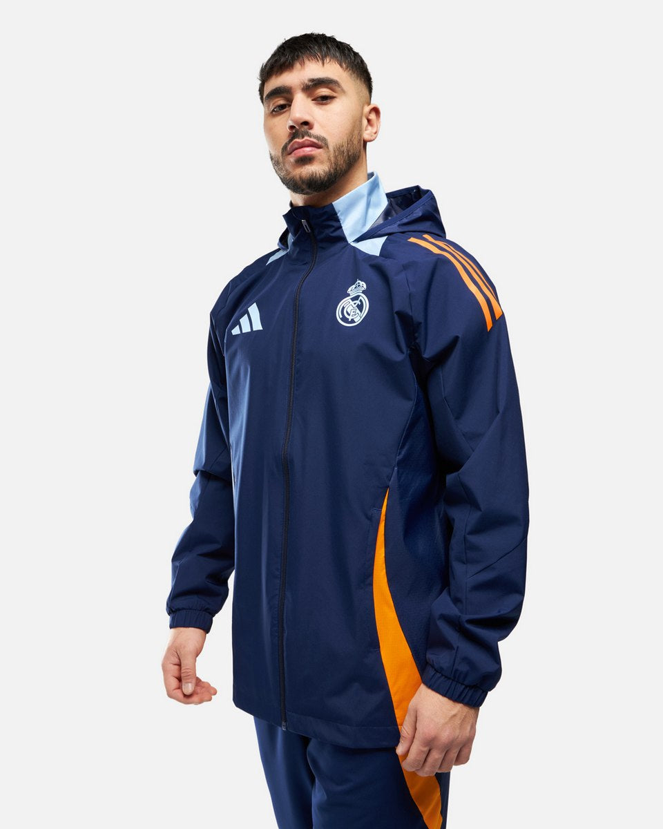 Chaqueta cortavientos Real Madrid 2024/2025 - Azul