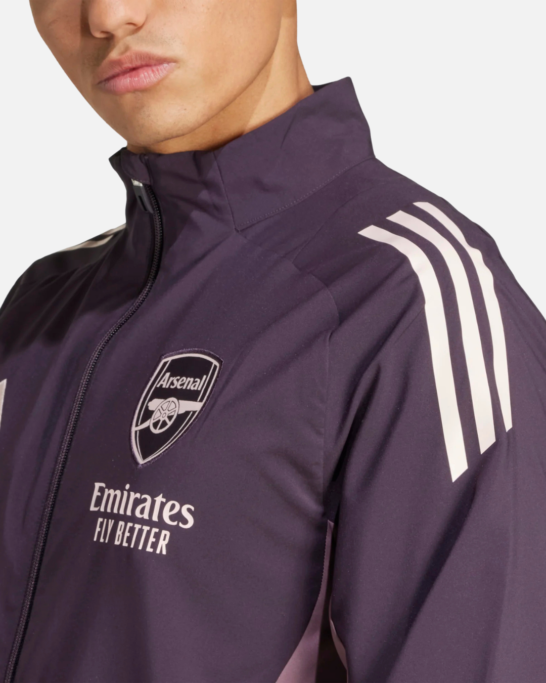 Arsenal Tracksuit Jacket 2024/2025 - Purple/Pink