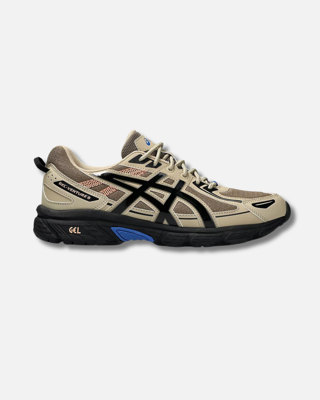 Asics Gel Venture 6 - Beige/Noir/Bleu