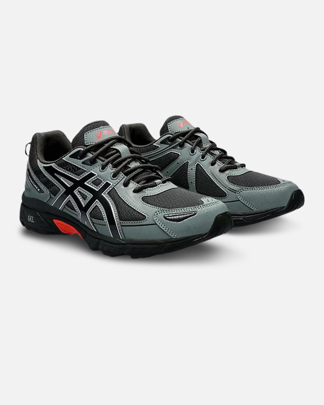 Asics Gel Venture 6 - Gris/Noir/Rouge