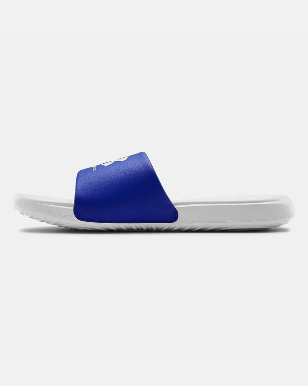 Claquette Under Armour UA Ansa Fixed - Blanc/Bleu