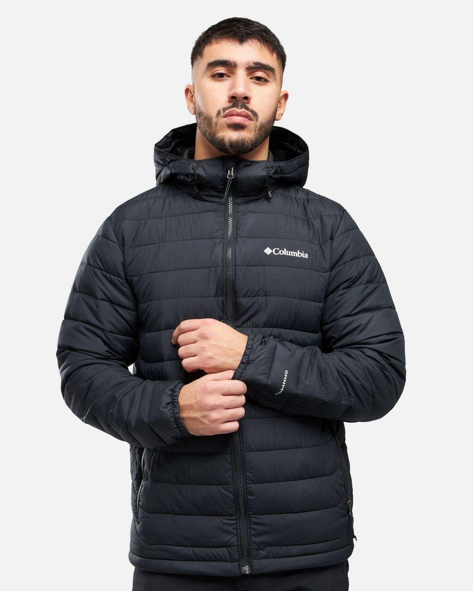 Black Powder Lite Puffer Columbia POWDER LITE™ II HOODED JACKET
