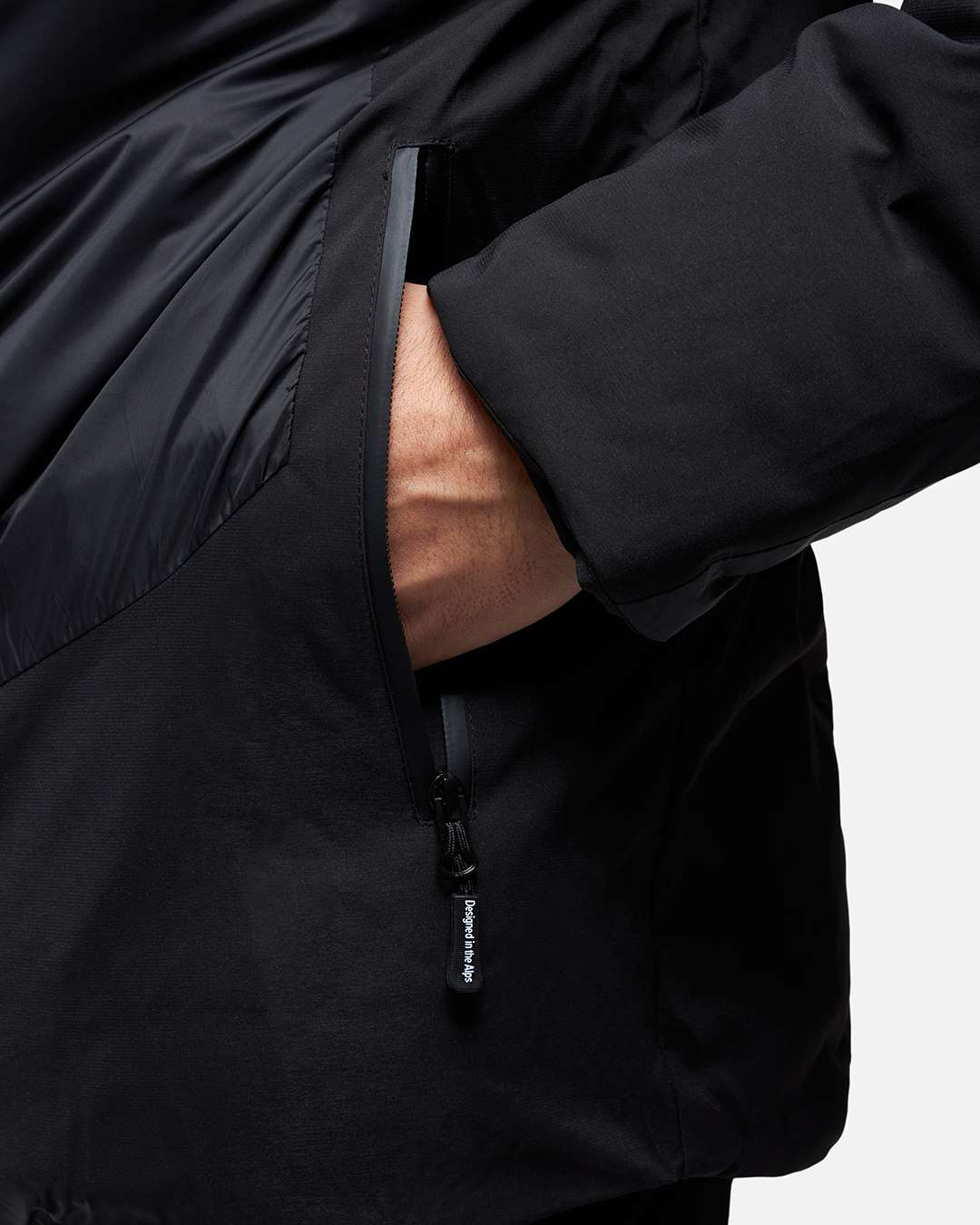 Chaqueta de plumas Helvética Paco - Negro