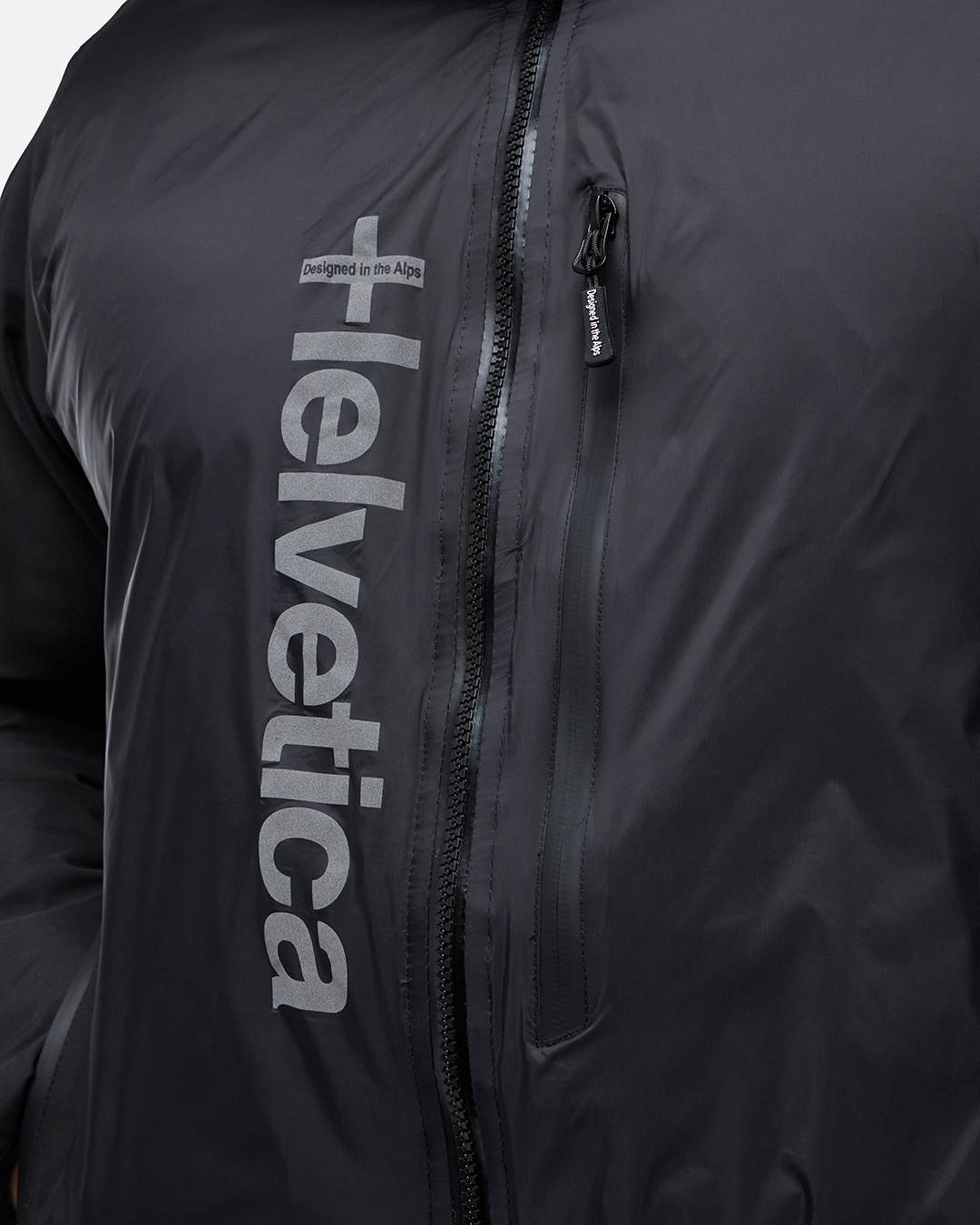 Chaqueta de plumas Helvética Paco - Negro