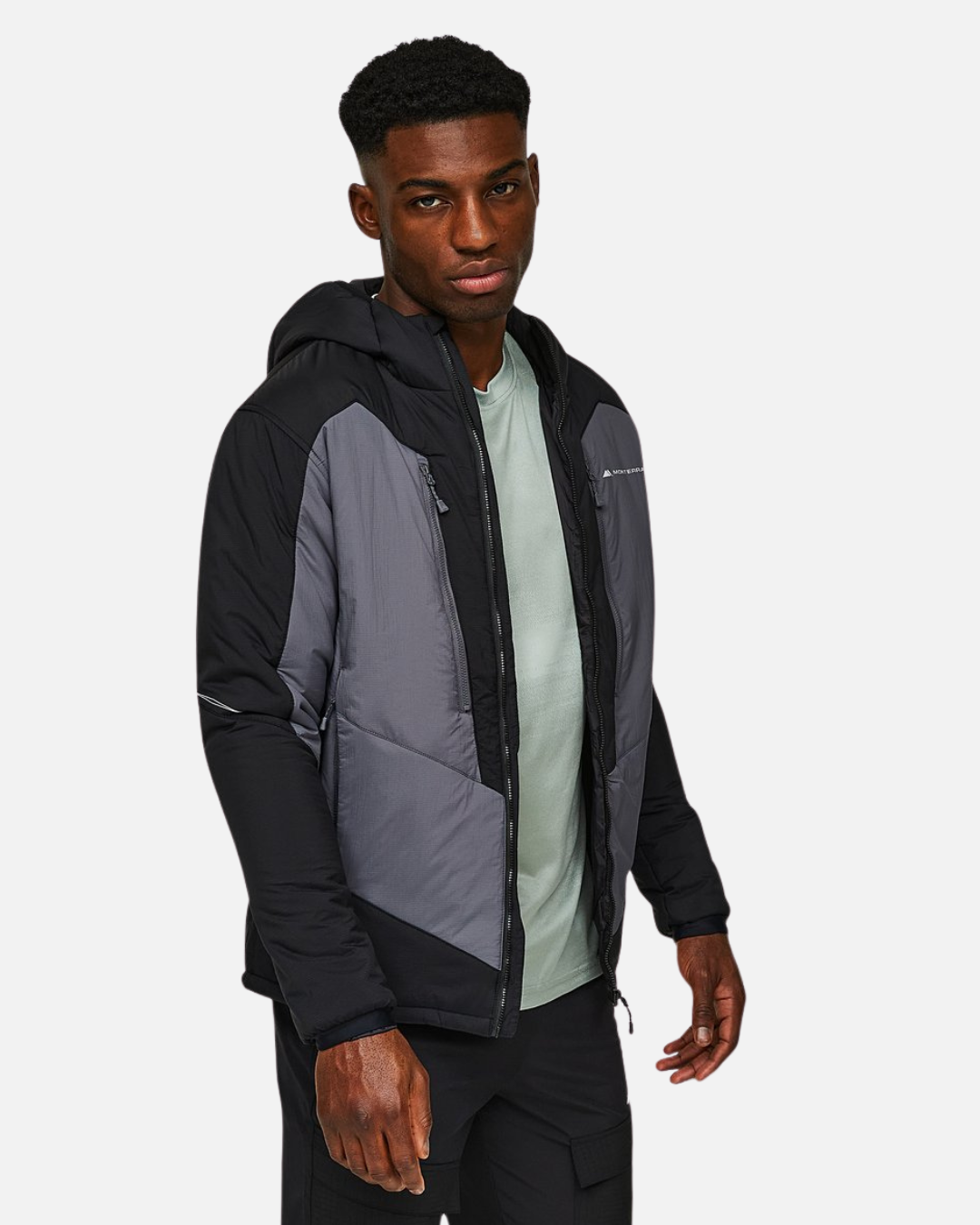 Doudoune Monterrain Esker 2.0 Isolata - Grigio/Nero