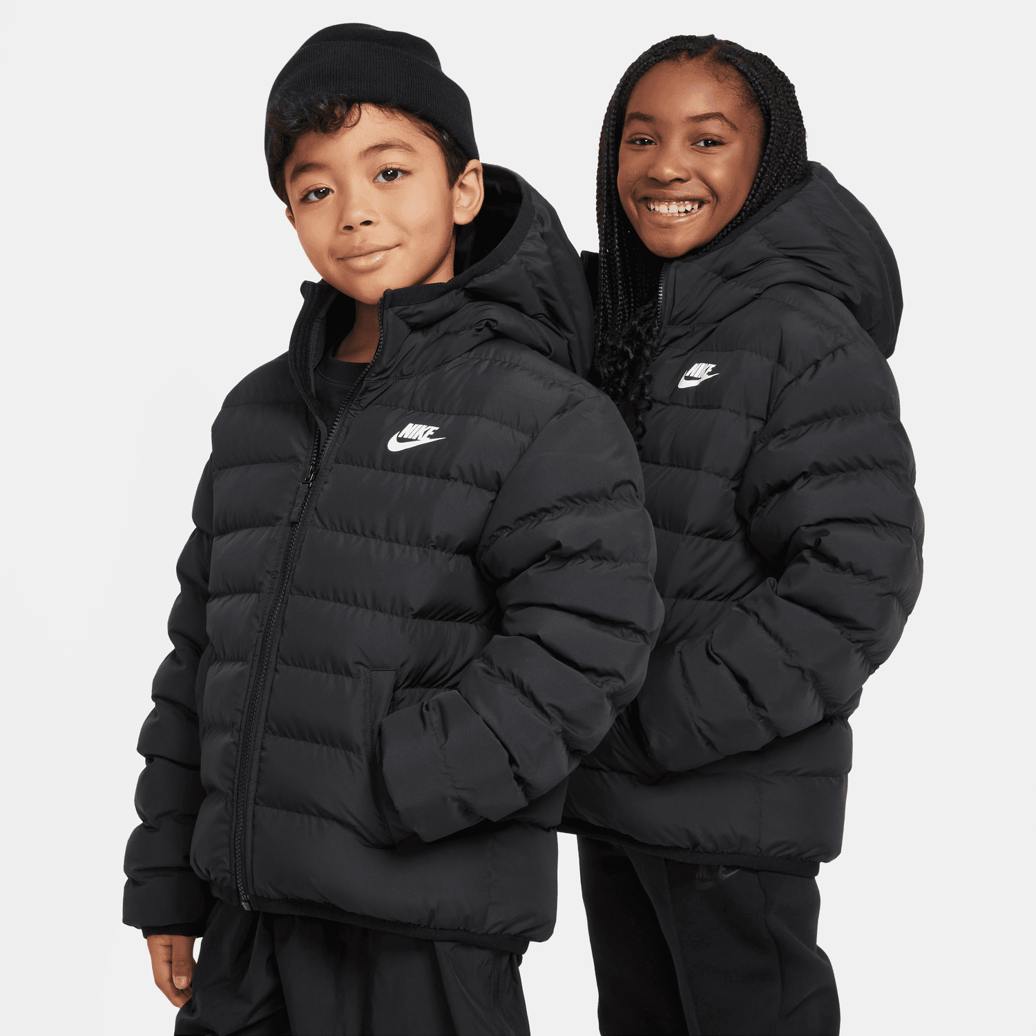 Nike Lightweight Junior Down Jacket Black Footkorner