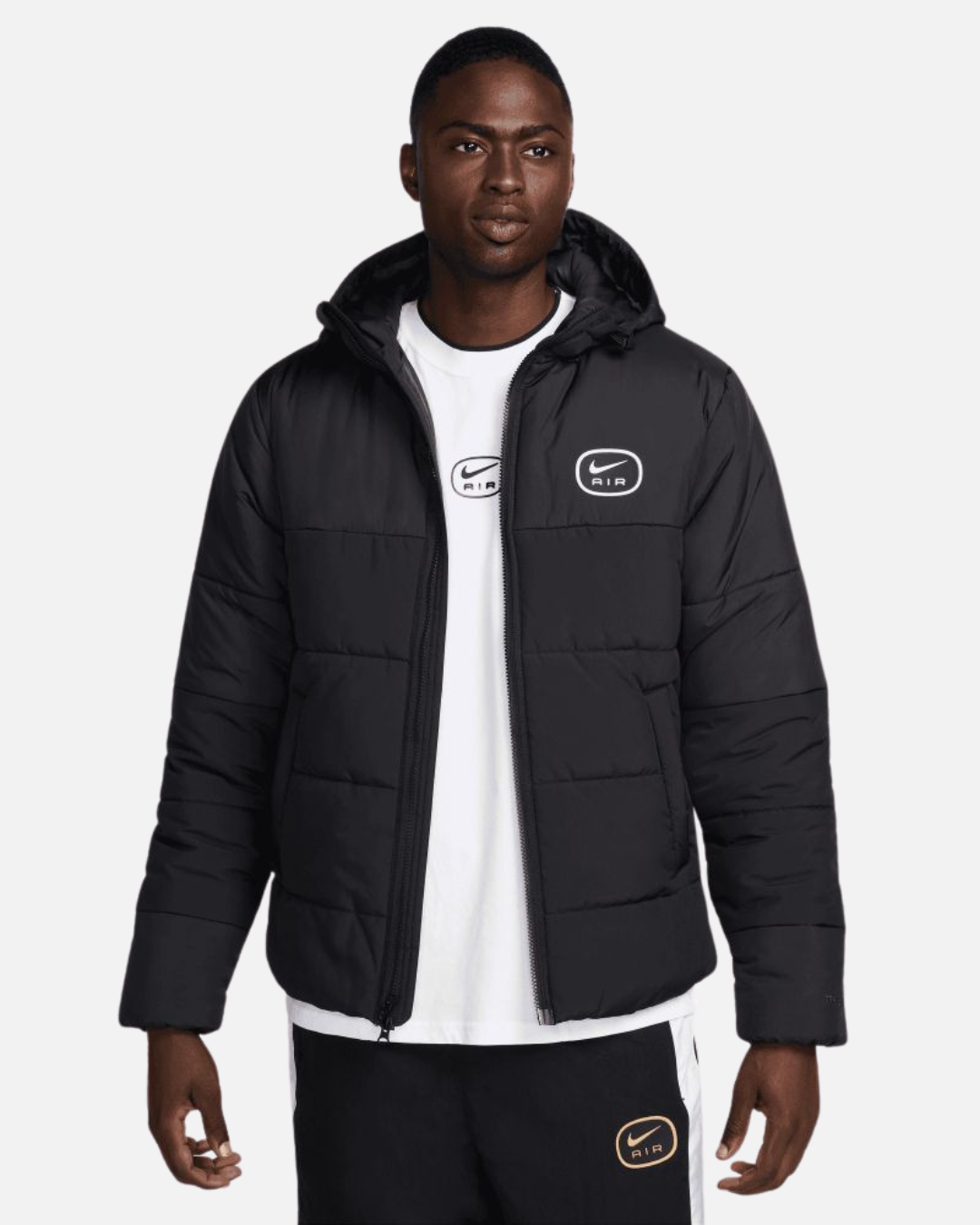 Doudoune Nike Sportswear Air Noir Blanc Footkorner