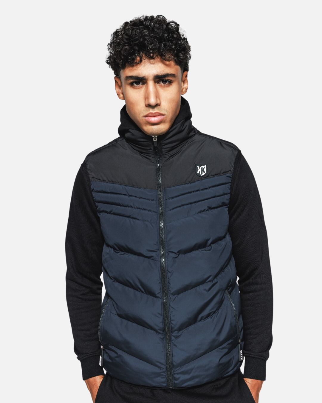 Piumino smanicato FK Copa - Blu Navy/Nero