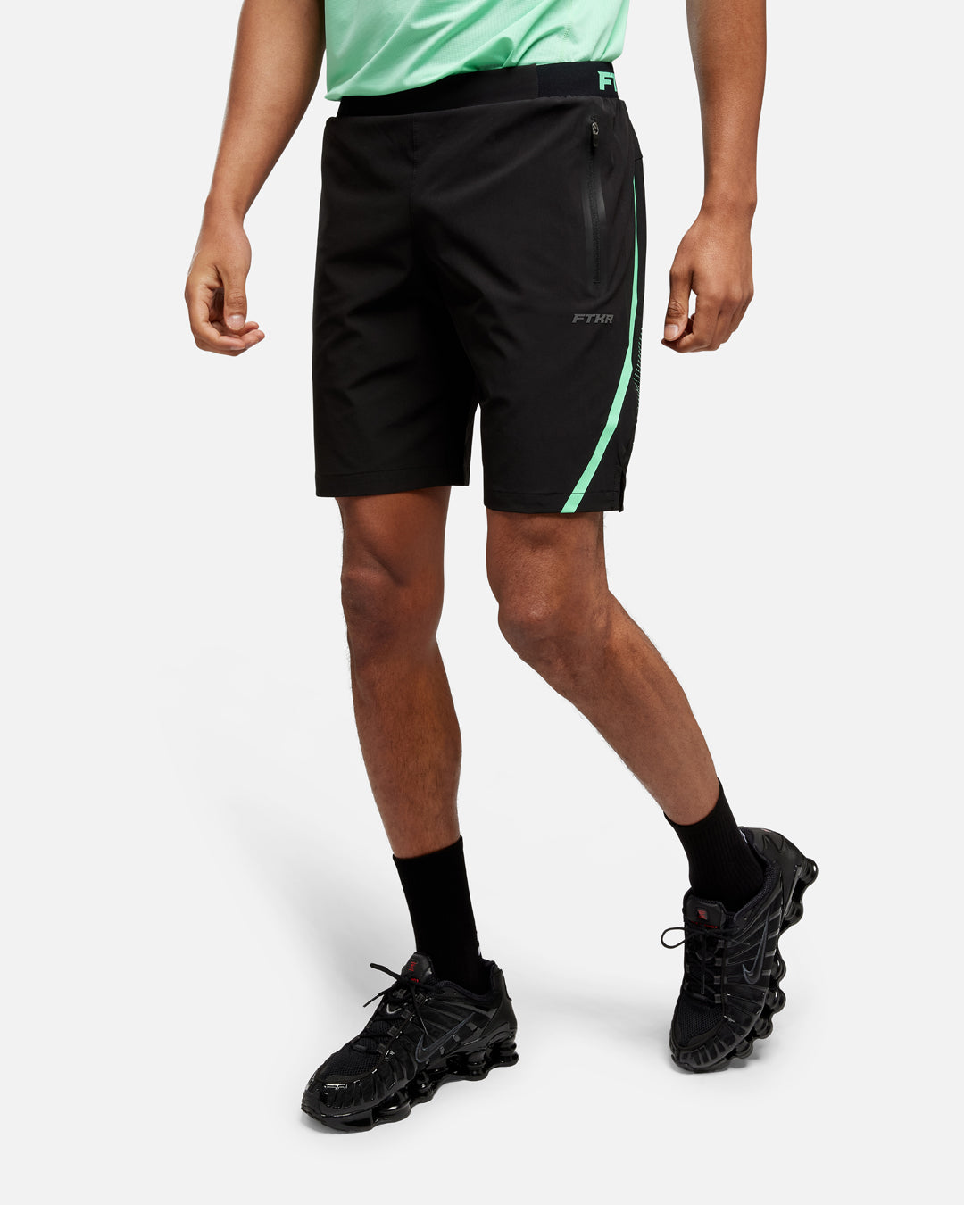 FK Break Shorts - Black/Green