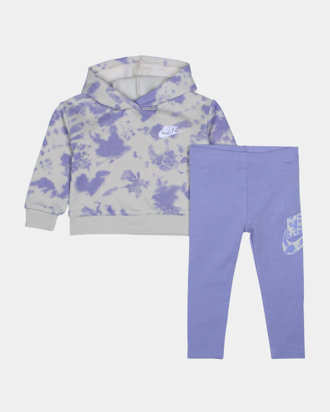 Nike Baby Set - White/Purple – Footkorner