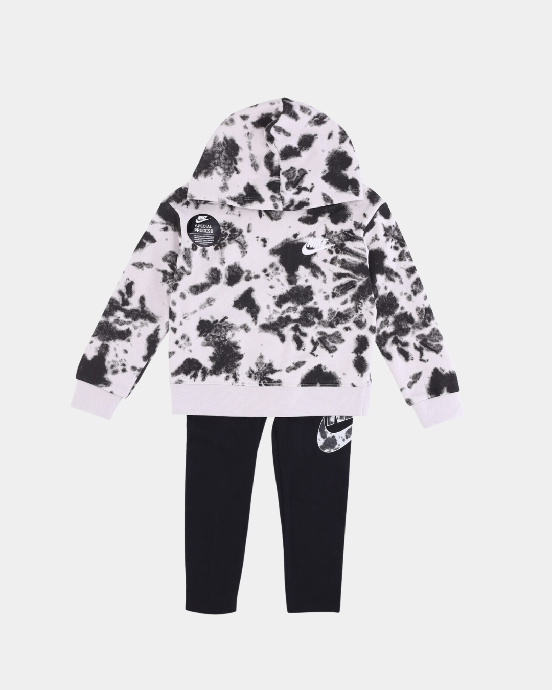 Ensemble Nike Cloud Wash Enfant - Noir/Blanc