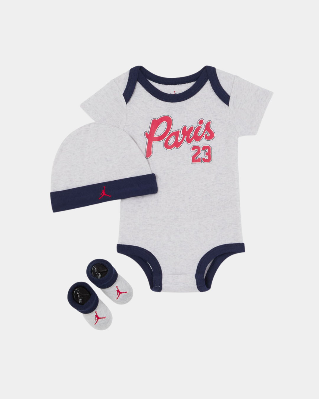 Ensemble PSG X Jordan 2022/2023 Bébé - Gris/Bleu/Rouge