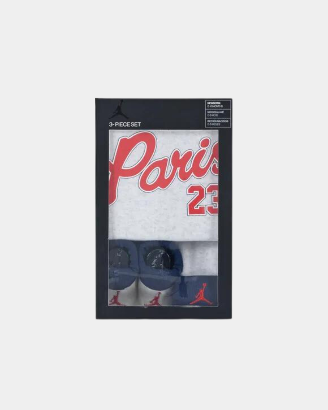 Ensemble PSG X Jordan 2022/2023 Bébé - Gris/Bleu/Rouge